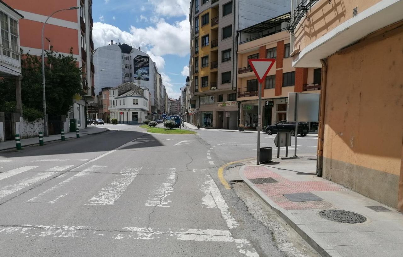Cuatro Caminos Hotel Sarria Bagian luar foto